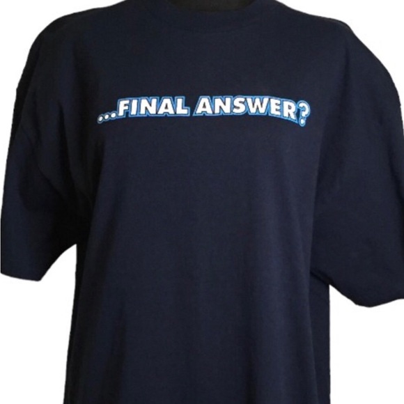 Mens Vintage 90’s ….Final Answer Jesus Tee - Picture 1 of 8